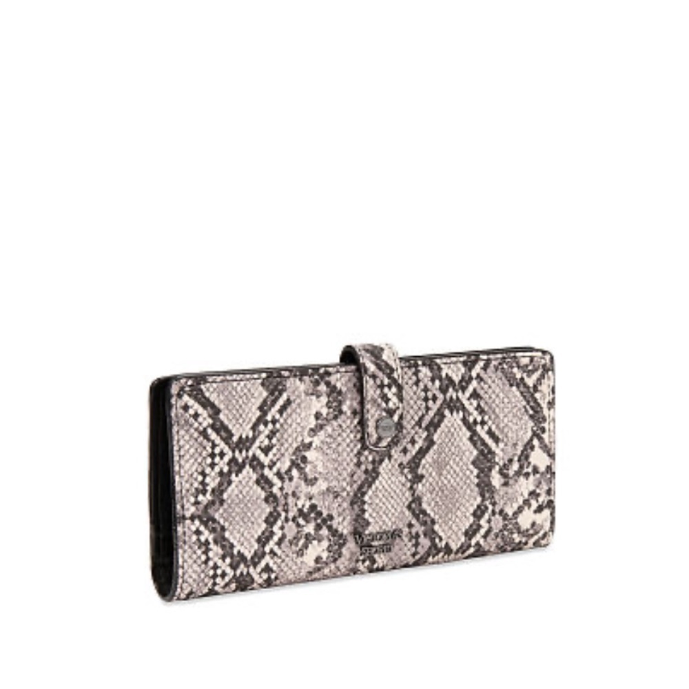 Victoria’s Secret Python Slim Bifold Wallet
